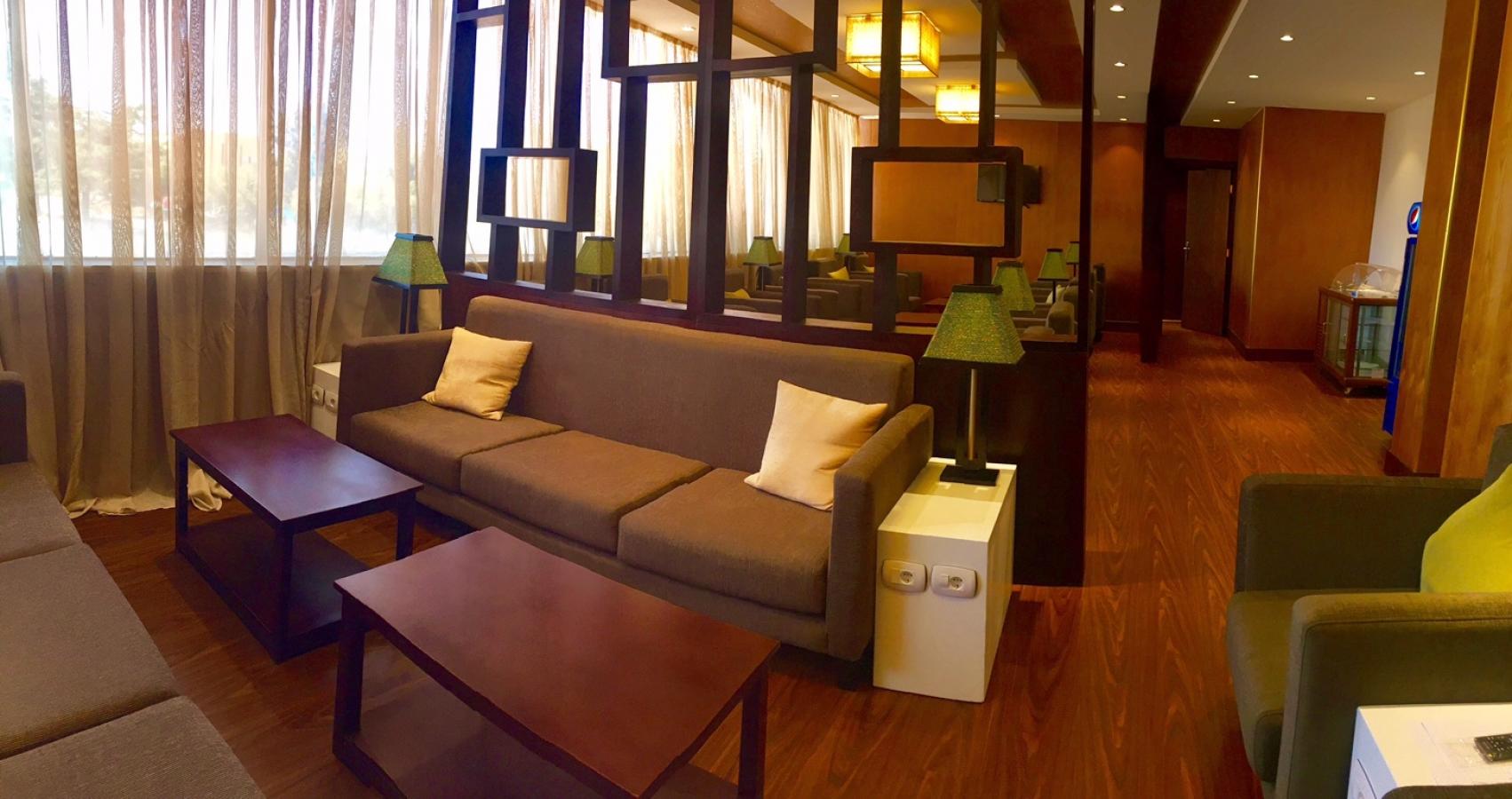 Secluded Lounge Area