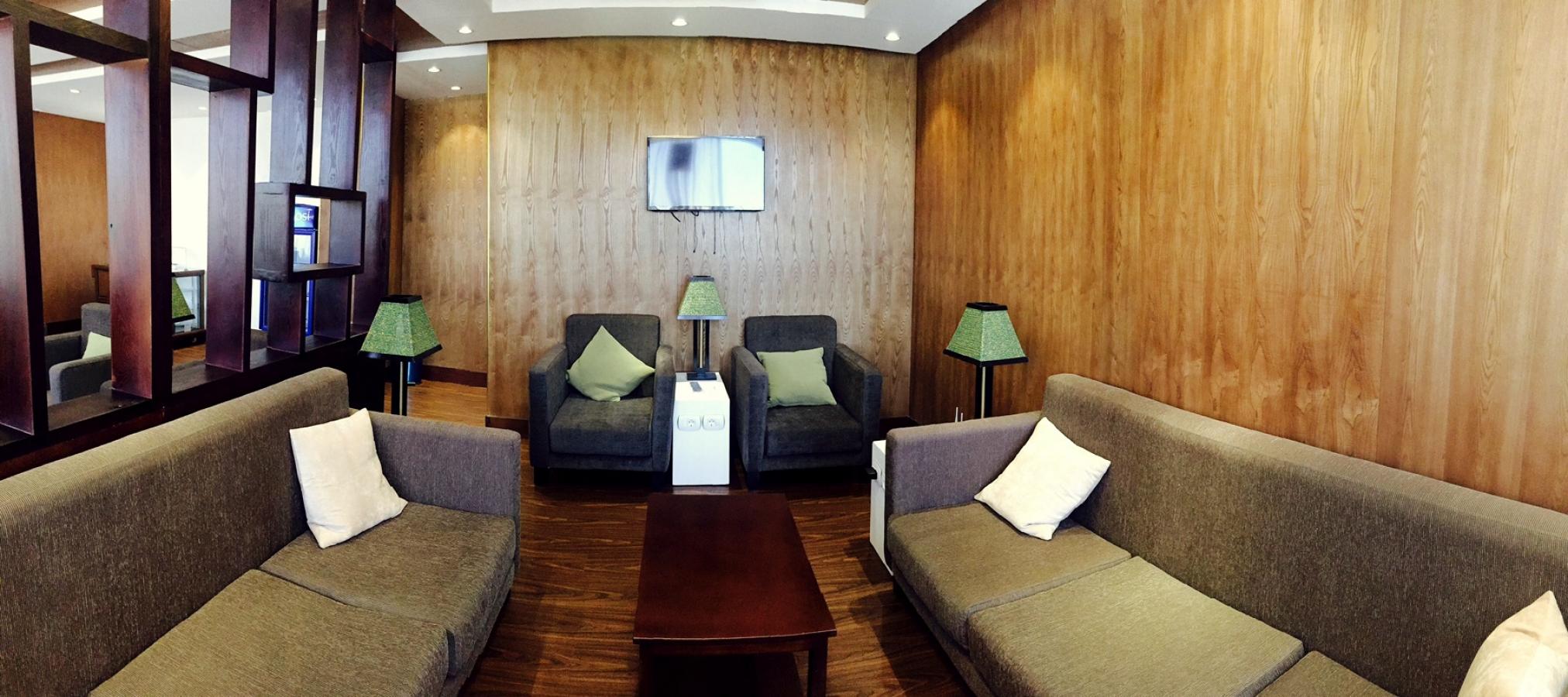 Secluded Lounge Area
